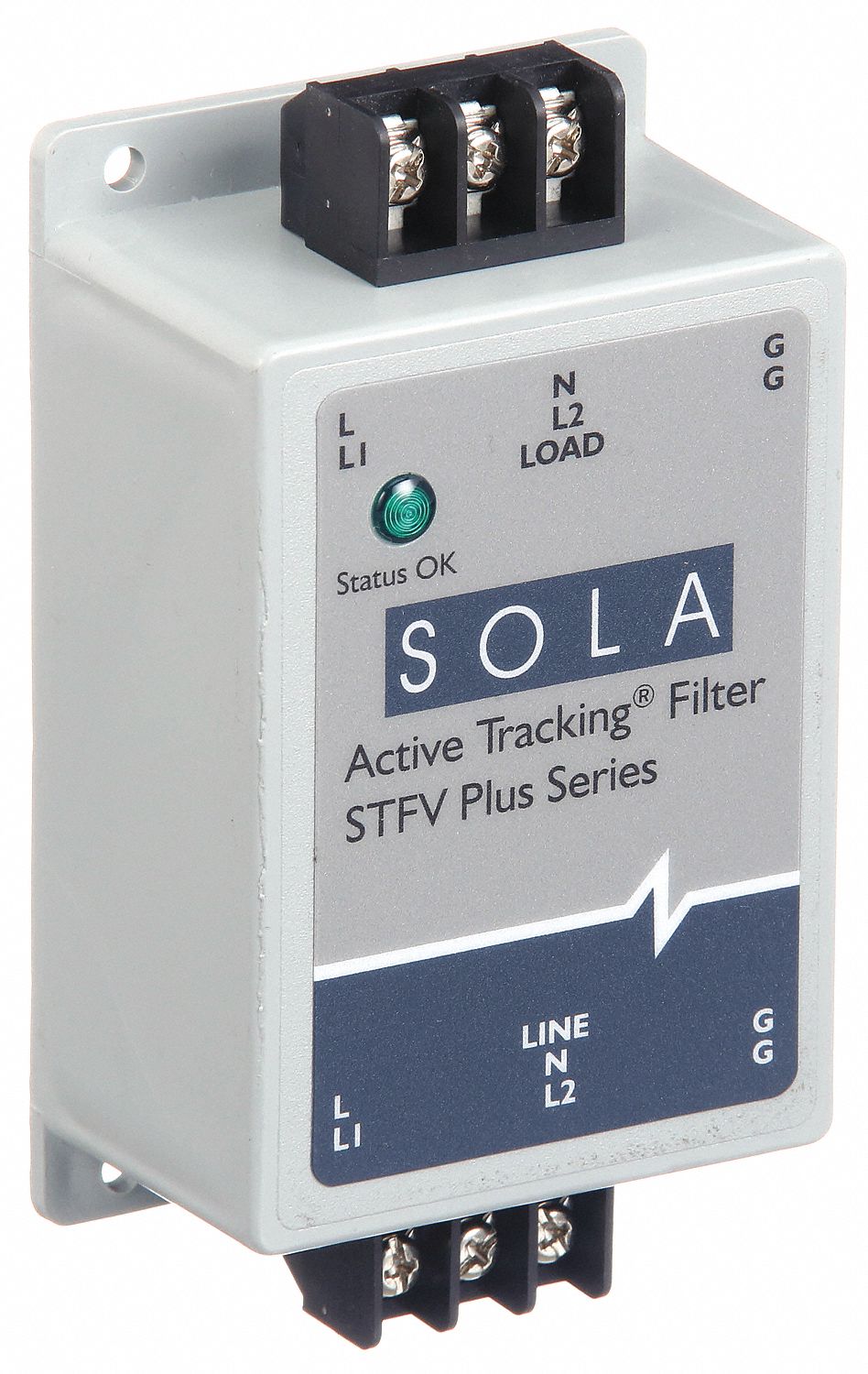 Surge Protection Device: Single Phase, 120V AC, 1 Poles, 2 + Ground Wires, L-G/L-N/N-G