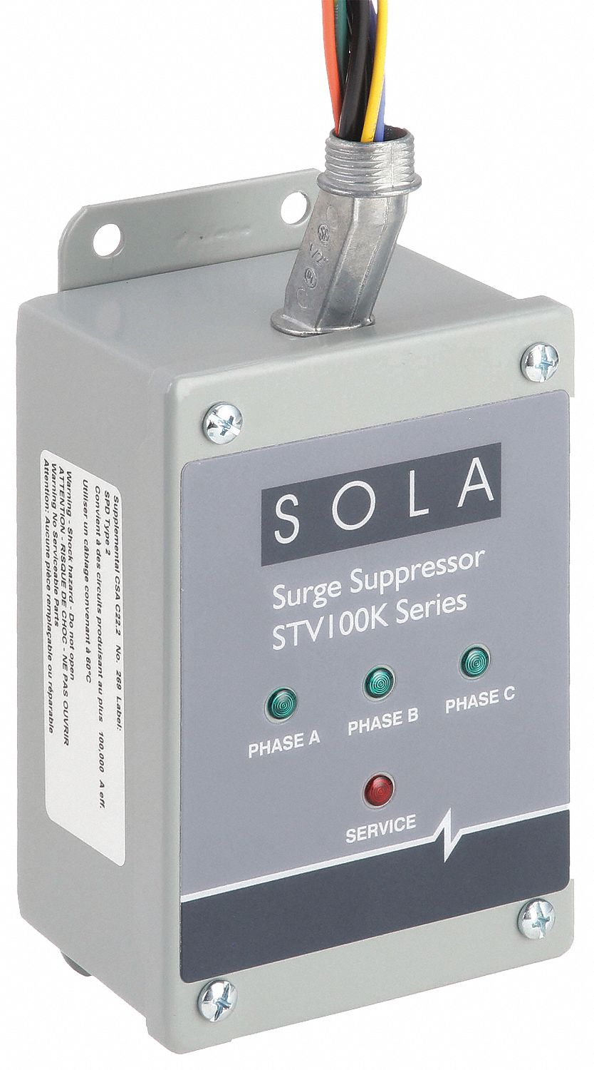 Solahd Three Phase 480v Ac Delta Surge Protection Device 19l440