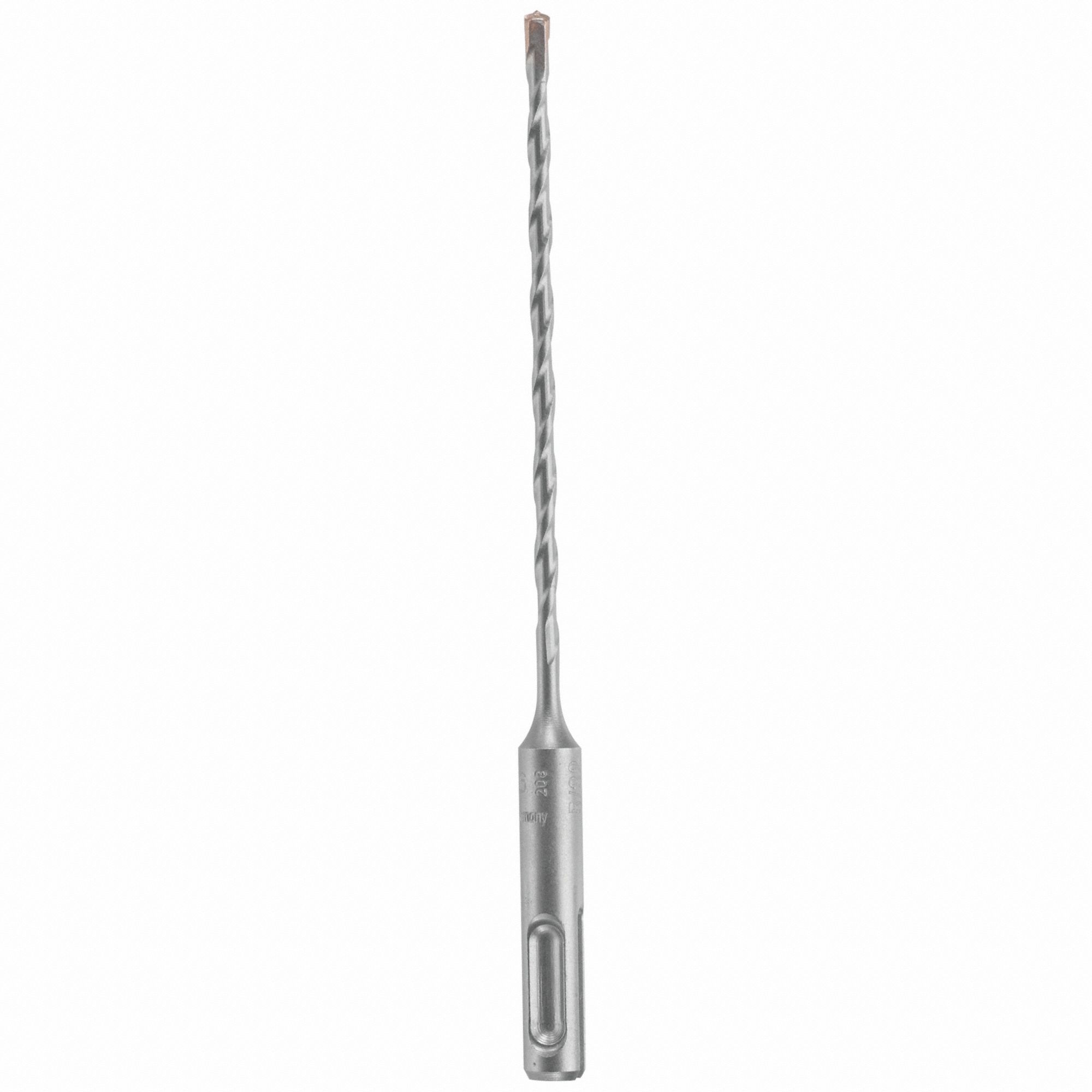 ROTARY HAMMER DRILL BIT, 5/32 IN BIT SIZE, 4 IN MAX DRILLING DEPTH, 6 IN L, CARBIDE