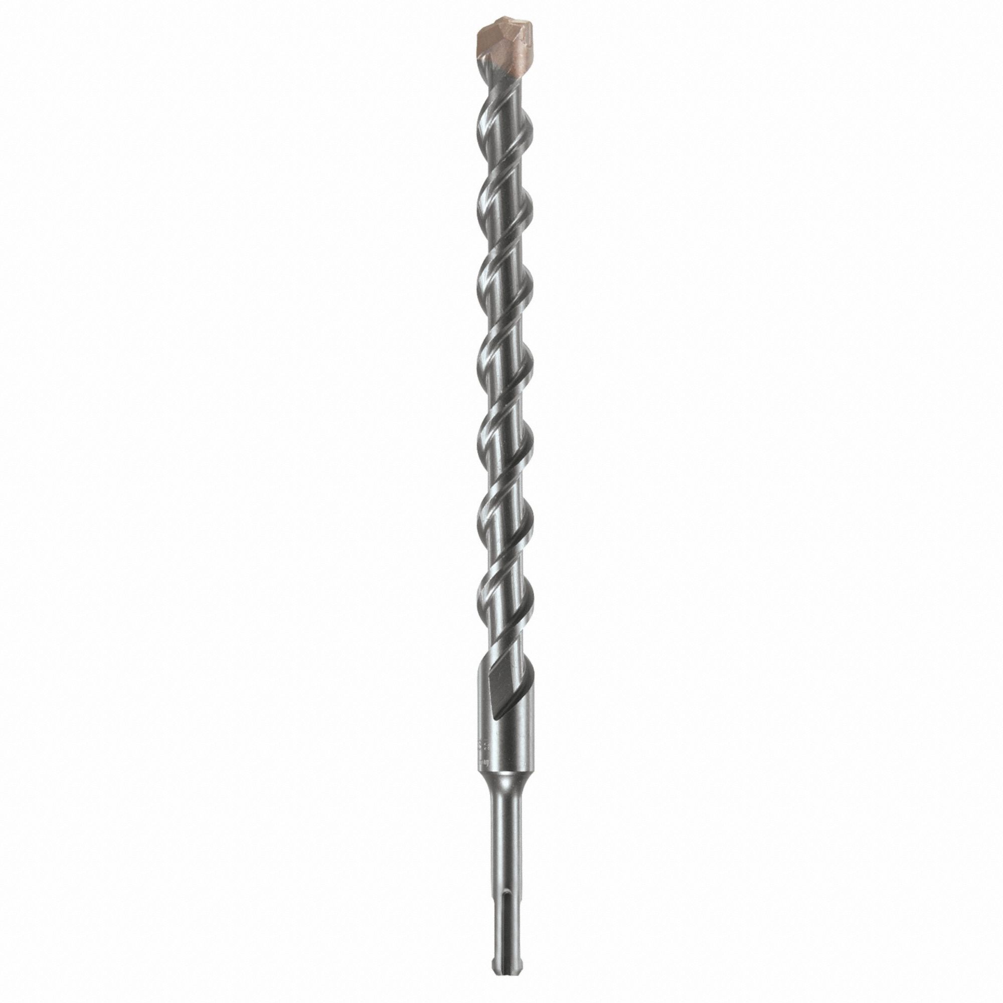 ROTARY HAMMER DRILL BIT, ⅝ IN BIT SIZE, 10 IN MAX DRILLING DEPTH, 12 IN L, SDS