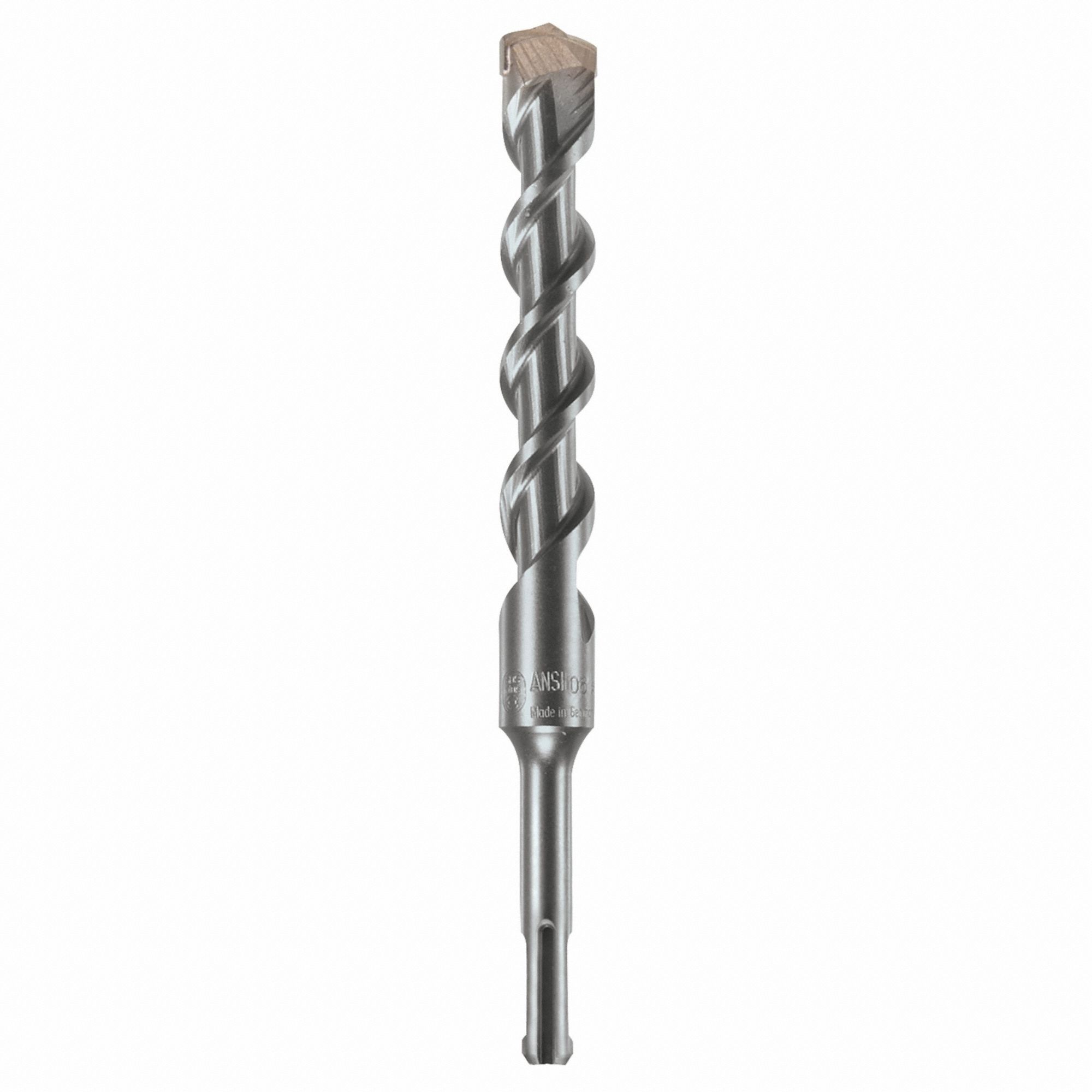 ROTARY HAMMER DRILL BIT, ¾ IN BIT SIZE, 6 IN MAX DRILLING DEPTH, 8 IN L, CARBIDE