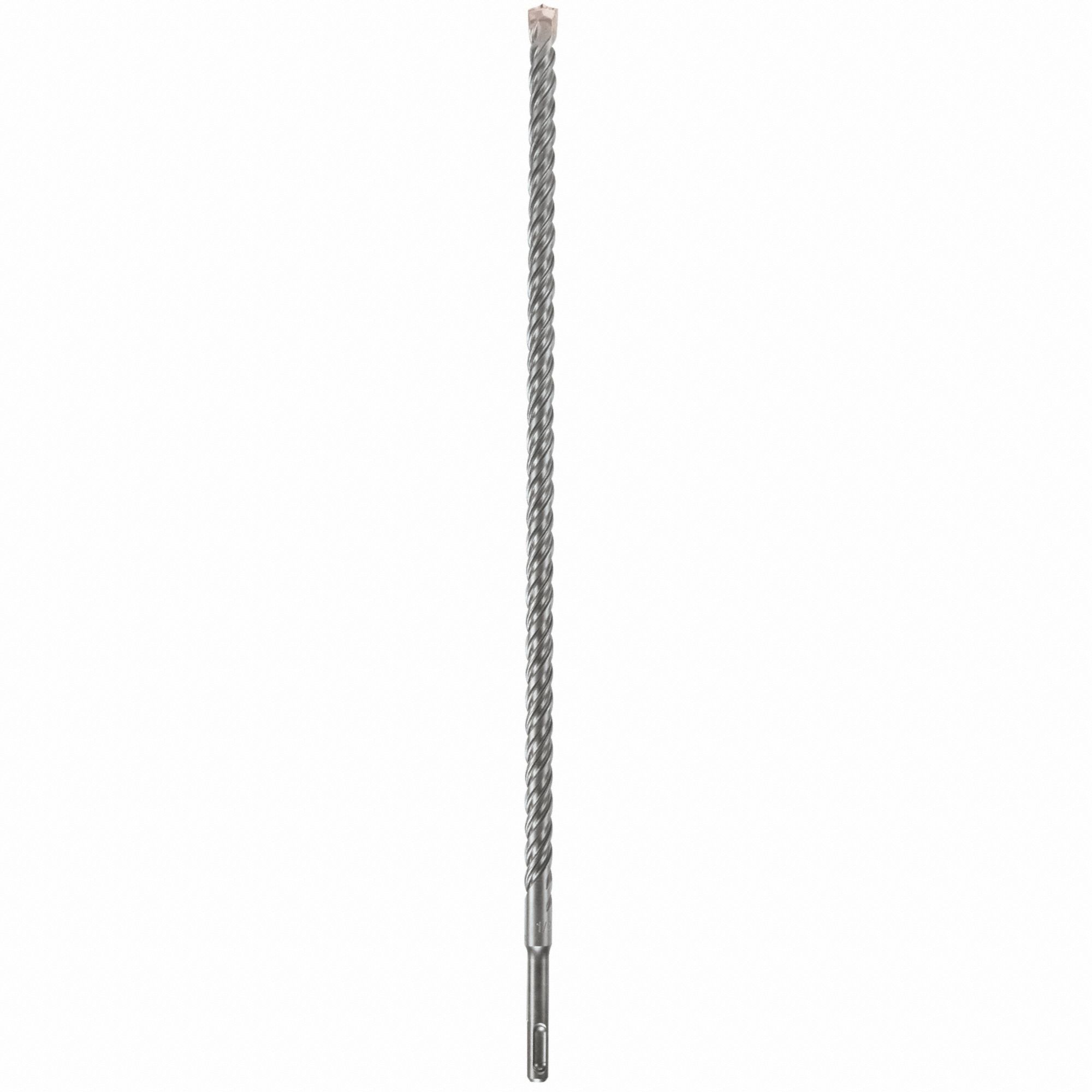 ROTARY HAMMER DRILL BIT, ½ IN BIT SIZE, 16 IN MAX DRILLING DEPTH, 18 IN L, SDS