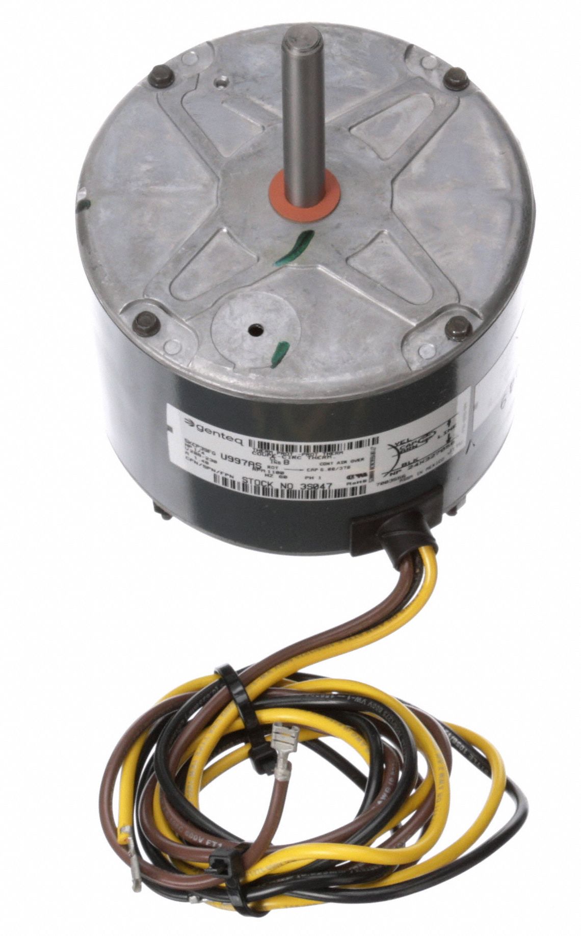 GENTEQ Condenser Fan Motor, 1/4 HP, OEM Replacement Brand Carrier/BDP, Motor Application OEM