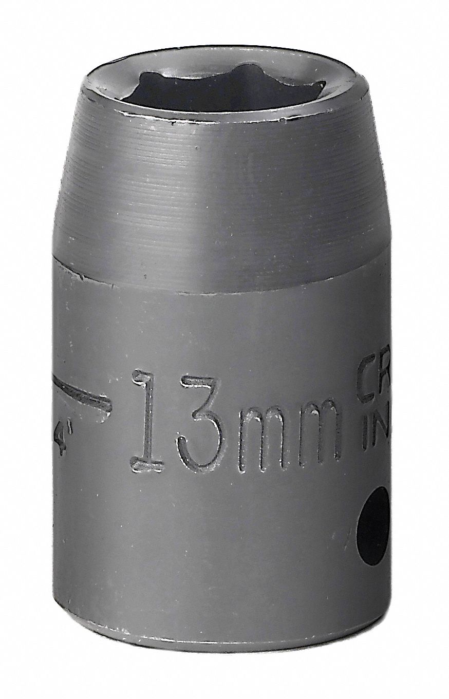 Impact Socket, Drive Size 1/2 in Grainger