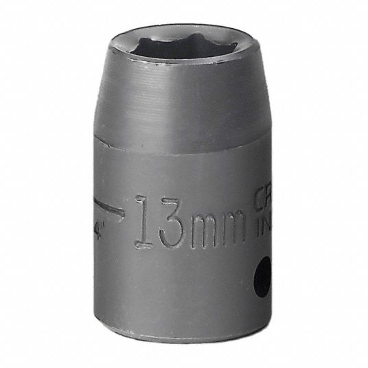 Impact Socket, Drive Size 1/2 in - Grainger