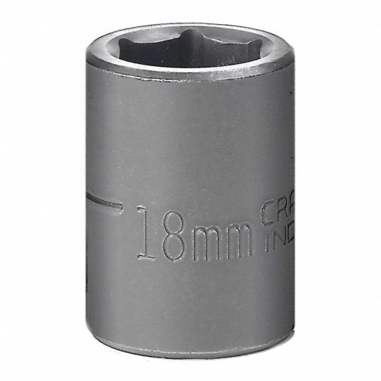 Impact Socket, Drive Size 1/2 in - Grainger