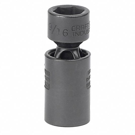 Impact Socket, Drive Size 1/2 in - Grainger