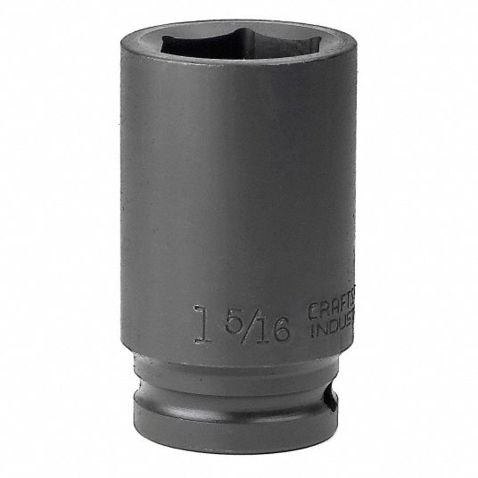 Impact Socket, Drive Type Square, Drive Size 3/4 in Grainger