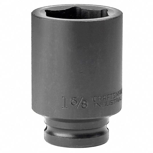 Impact Socket, Drive Size 3/4 in Grainger