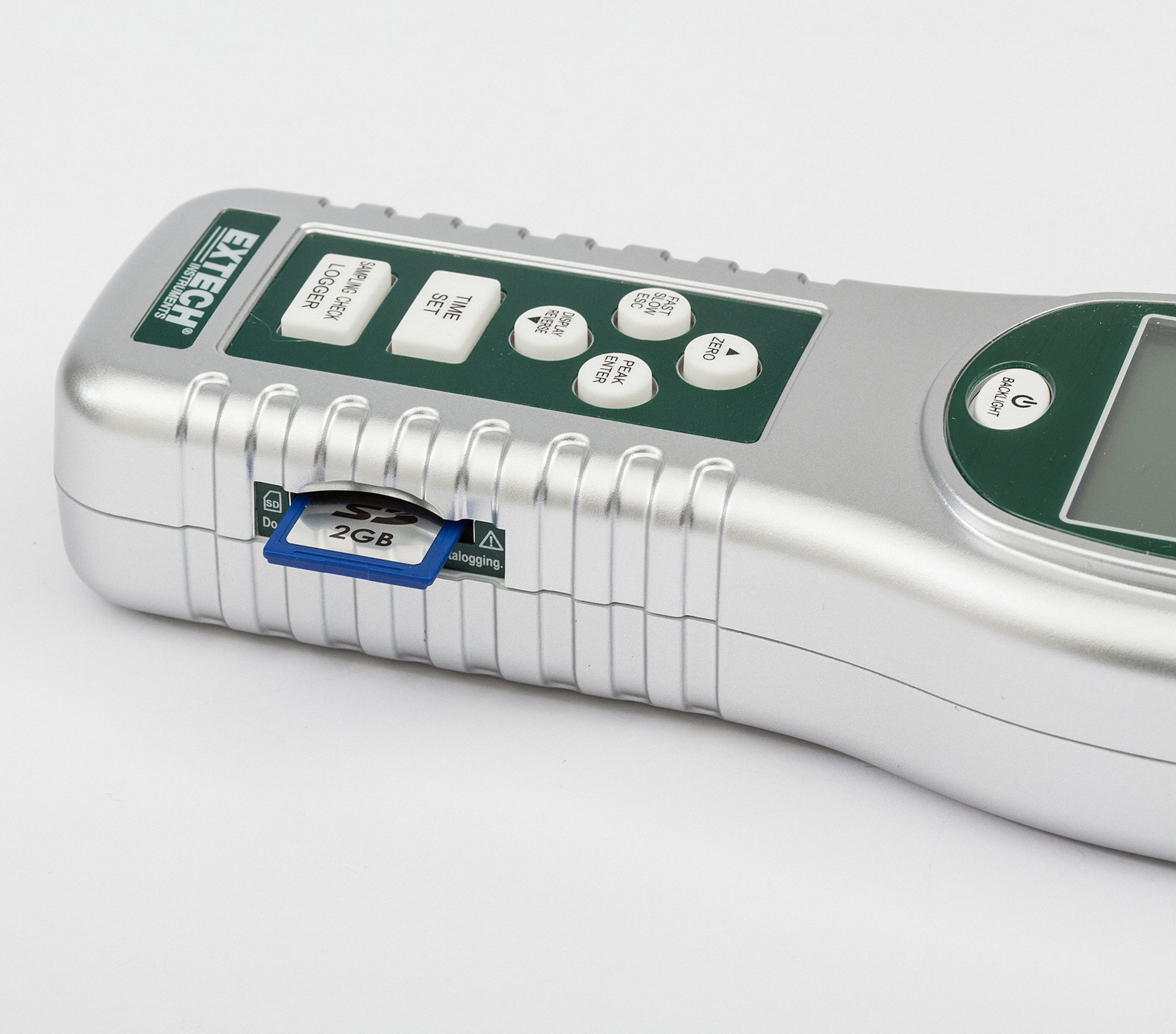 EXTECH Digital Force Gauge with SD Card 19L861475040SD Grainger