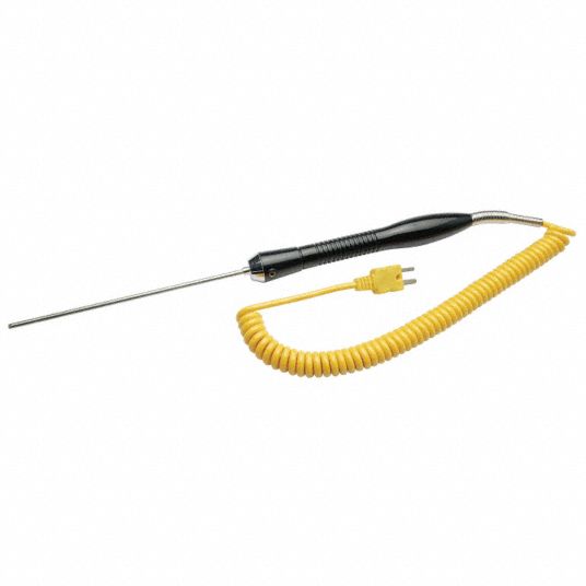 Extech Immersion Temperature Probe Thermocouple Type K 1 8 In X 5 9