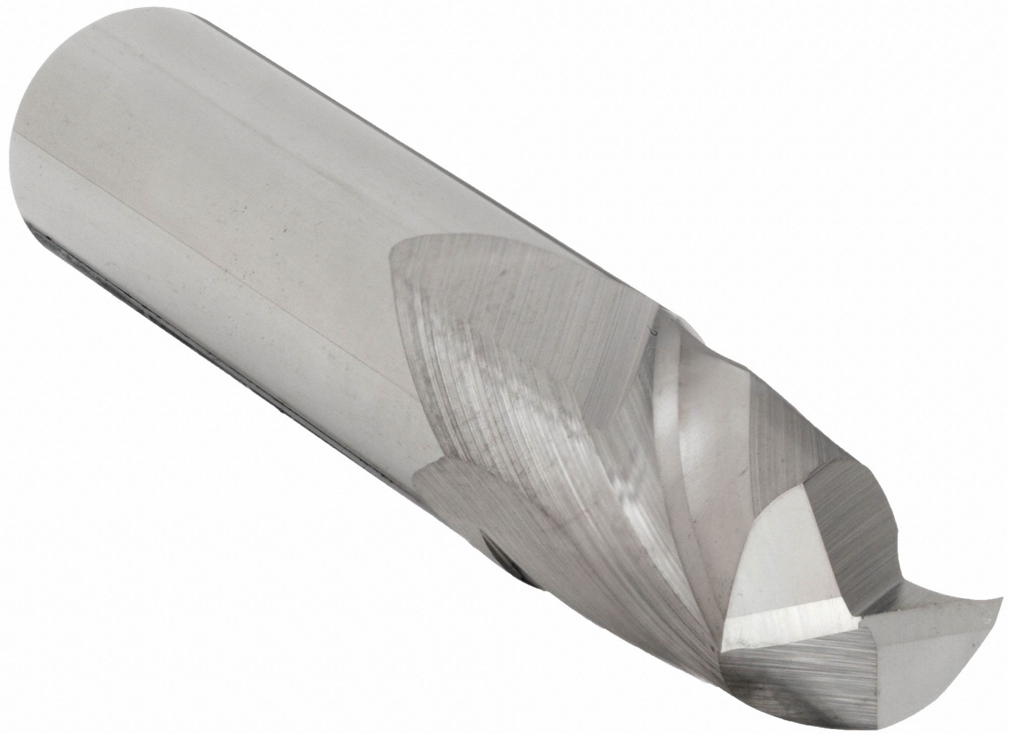 Square End Mill: Carbide, 2 Flute, 7/16" Mill Dia, 5/8" LOC, 2-1/2" OAL