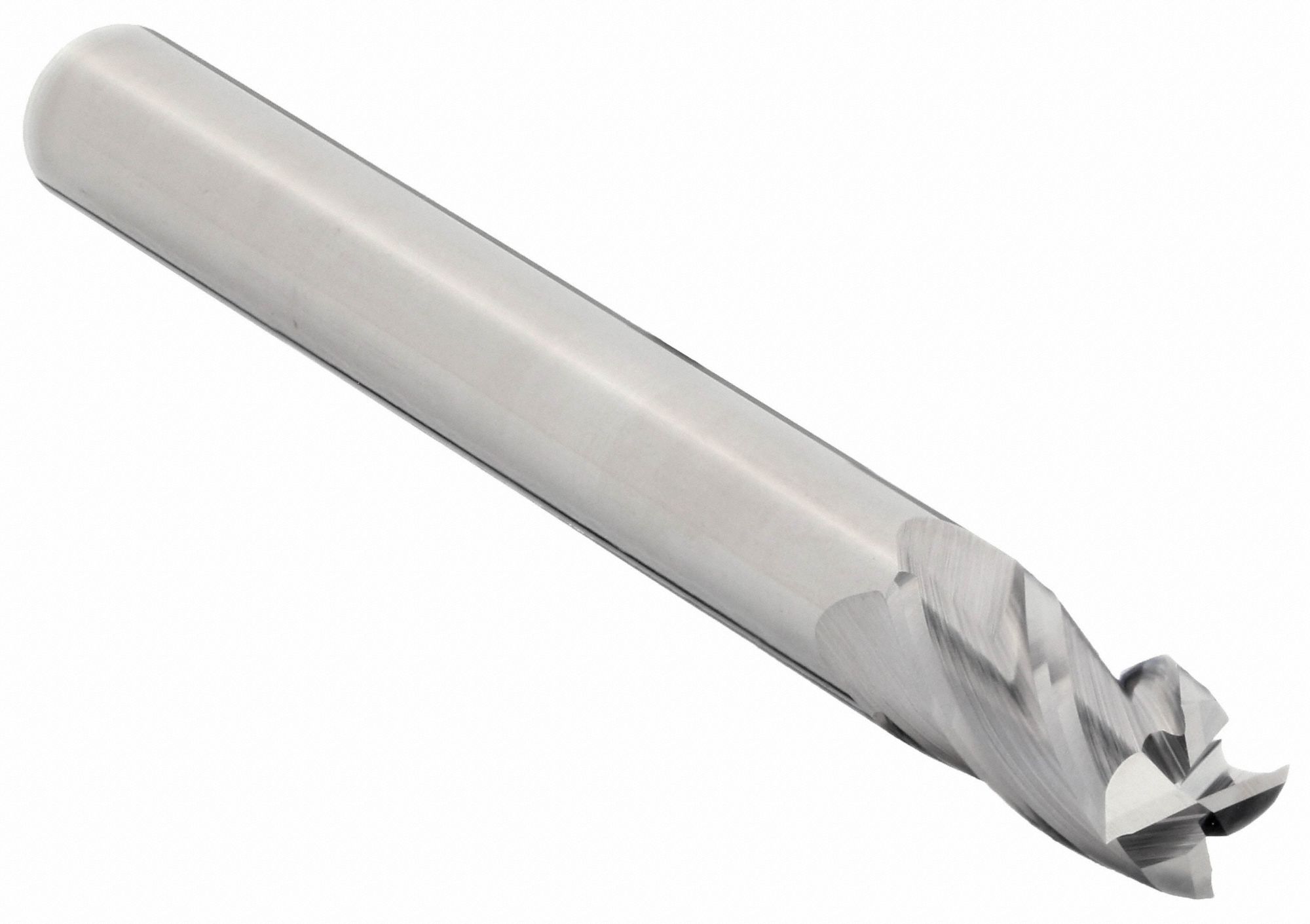 Square End Mill: Carbide, 4 Flute, 9/64" Mill Dia, 9/32" LOC, 2" OAL