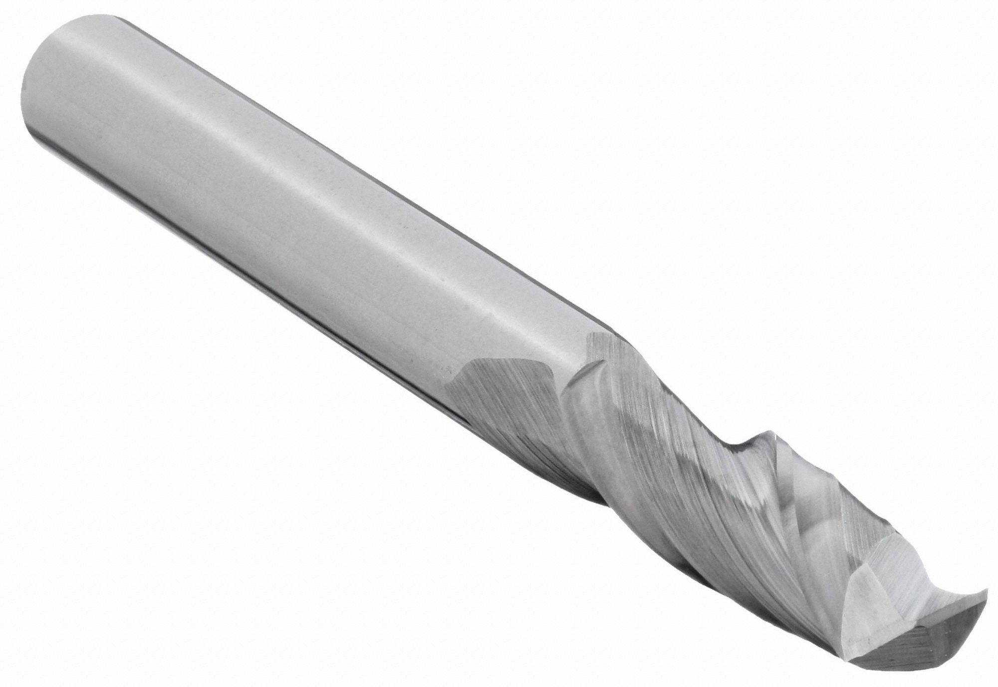 Square End Mill: Carbide, 2 Flute, 9/64" Mill Dia, 9/16" LOC, 2" OAL