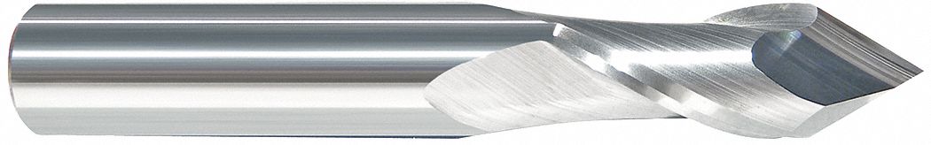 thumbnail image 2 of HTC 1/8 Solid Carbide 2 Flute Drill Mill 90° Point – 5 Pack, USA Made (500-2125) 2 of 5