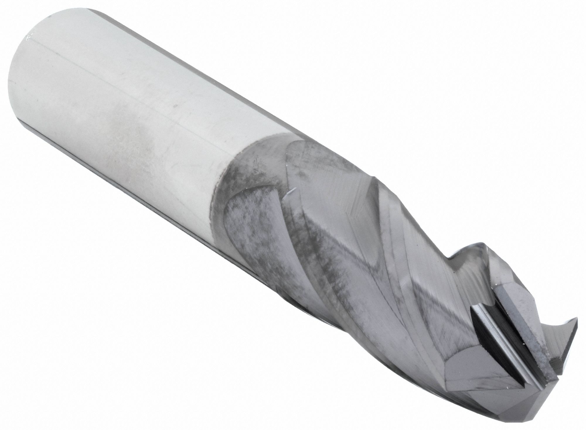 Drill Mill: Carbide, AlTiN Coated, 4 Flute, 1/4" Mill Dia, 3/4" LOC, 2-1/2" OAL