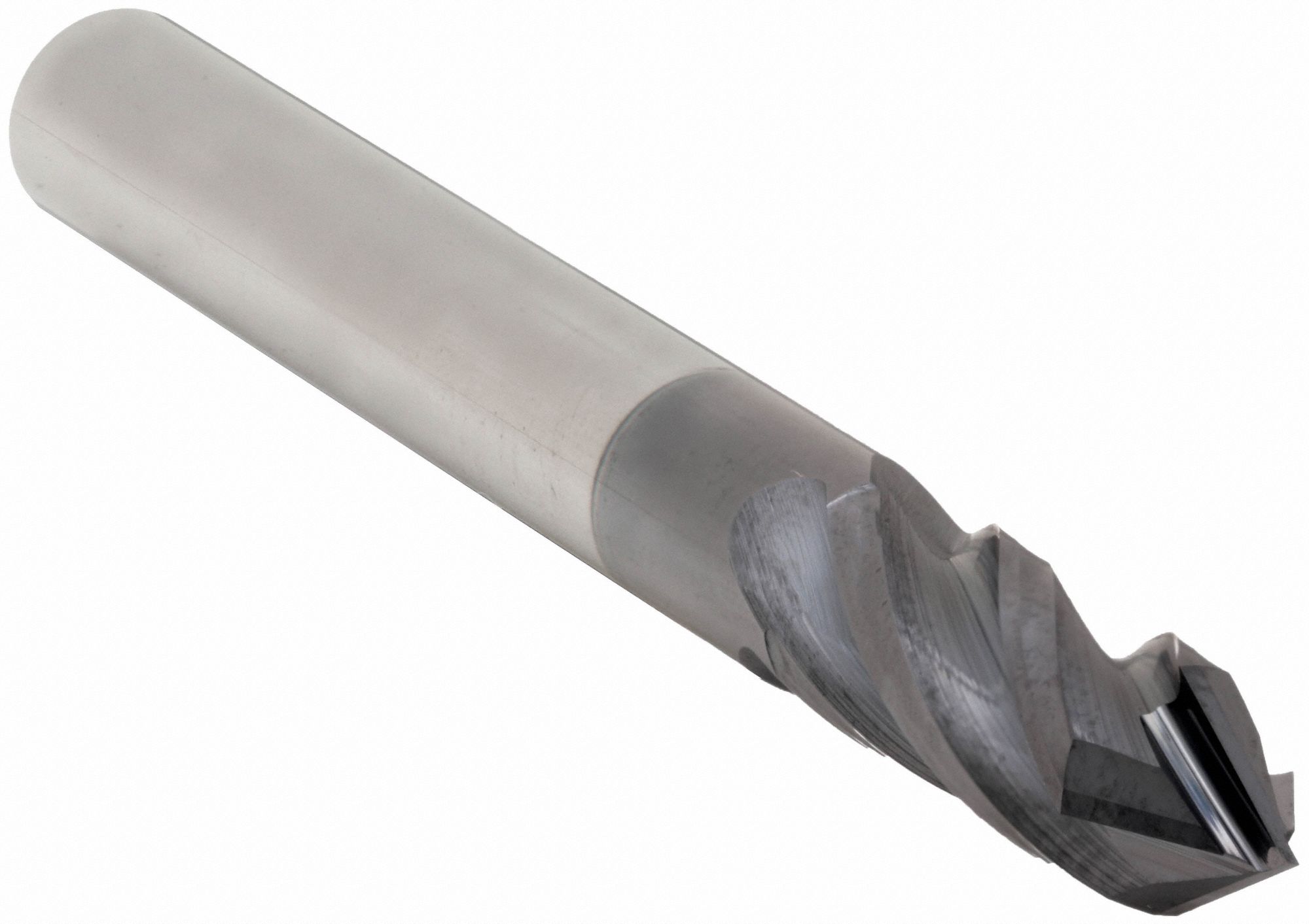 Drill Mill: Carbide, AlTiN Coated, 4 Flute, 1/4" Mill Dia, 3/4" LOC, 2-1/2" OAL
