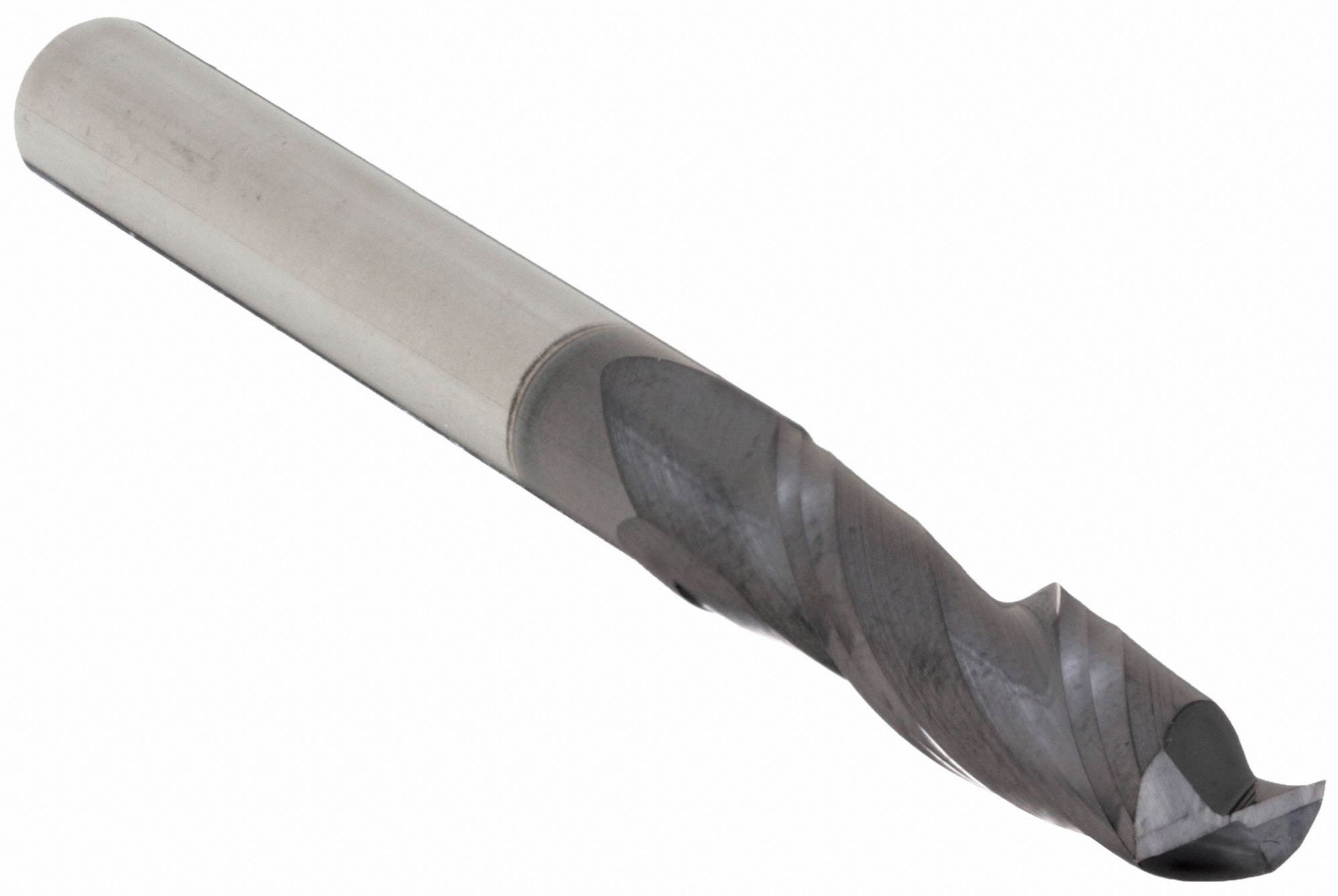Square End Mill: Carbide, AlTiN Coated, 2 Flute, 5/32" Mill Dia, 3/4" LOC