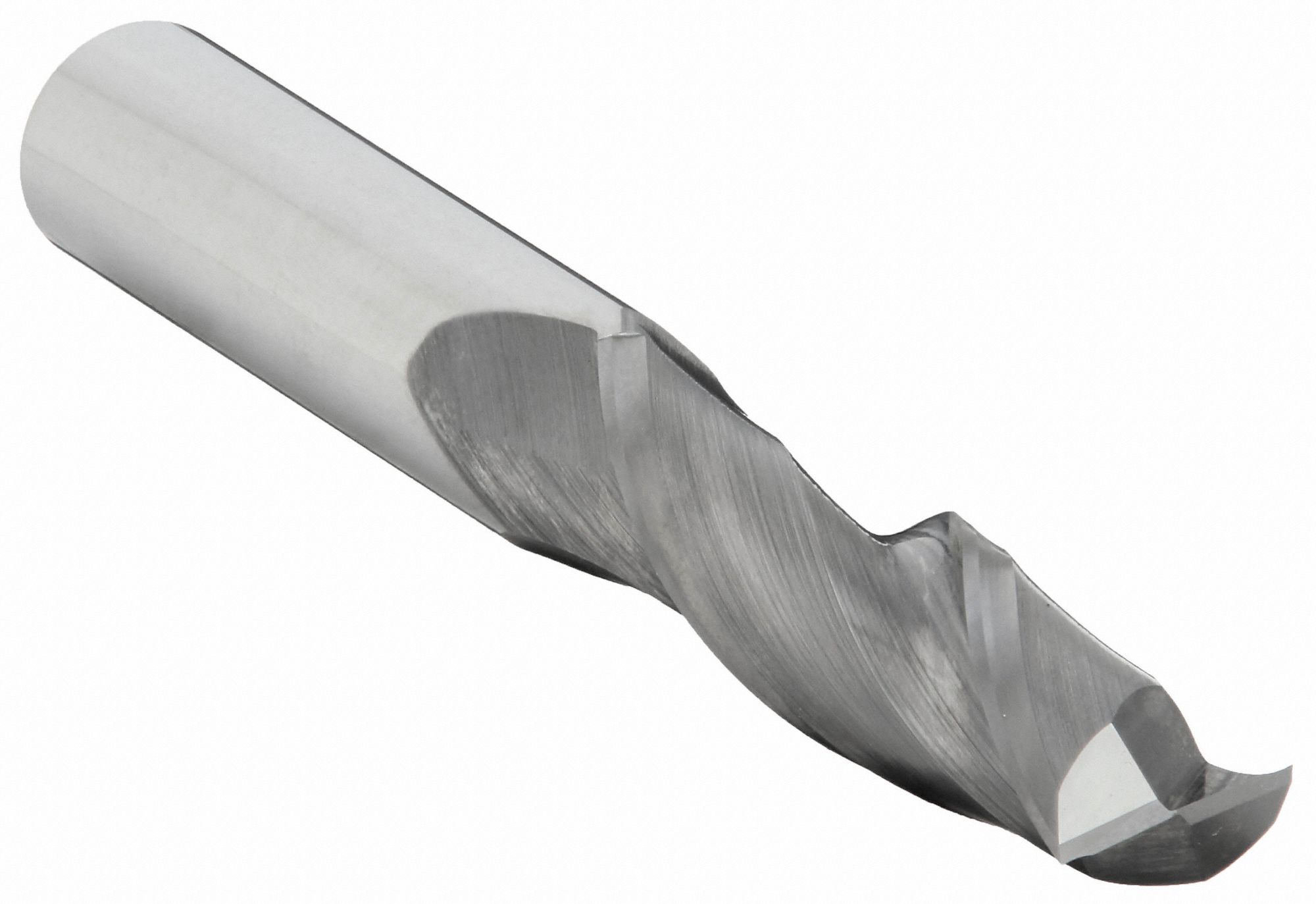 Square End Mill: Carbide, 2 Flute, 5/8" Mill Dia, 2-1/4" LOC, 5" OAL