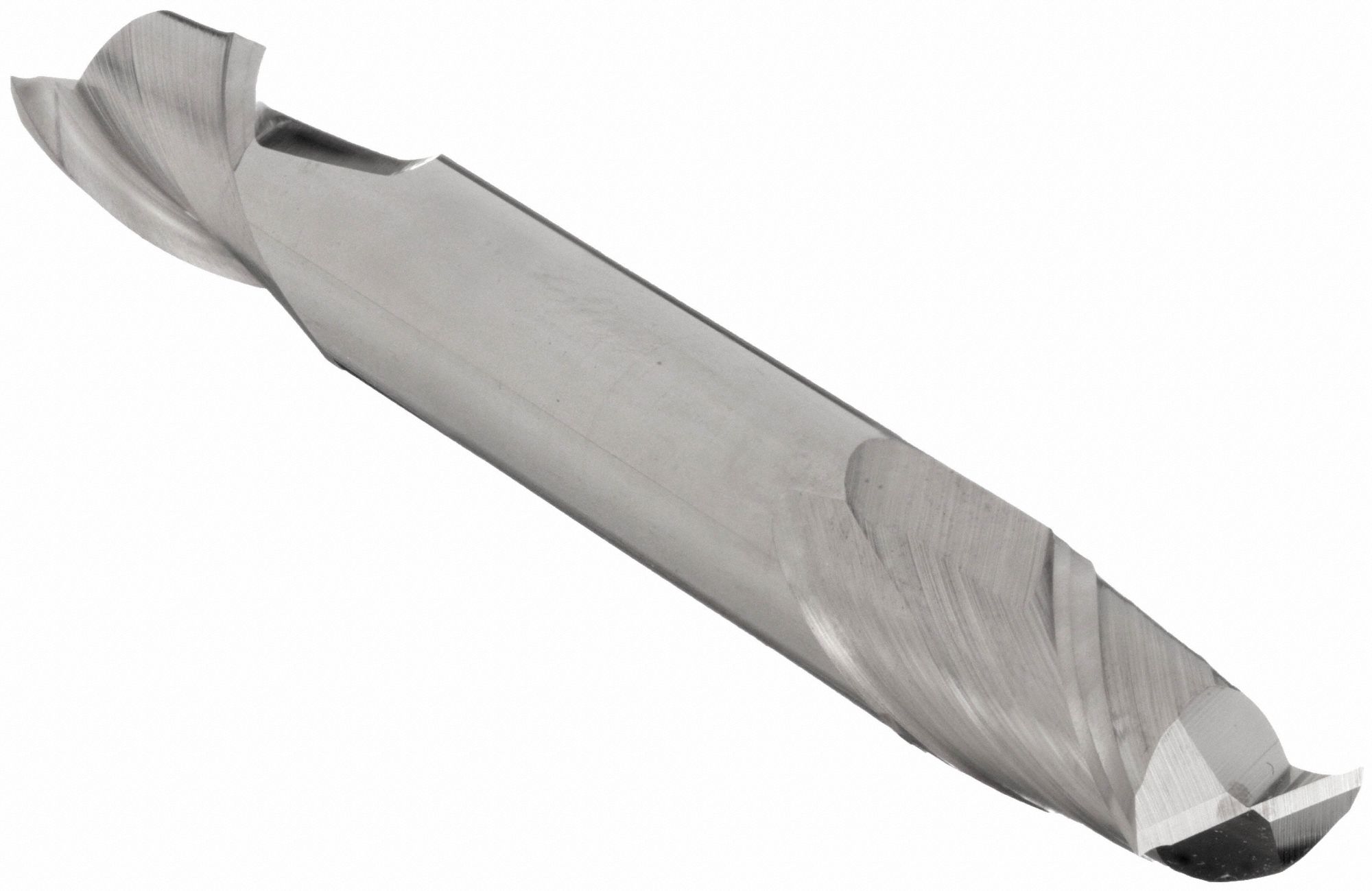 Square End Mill: Carbide, Double End, 2 Flute, 1/2" Mill Dia, 5/8" LOC, 3" OAL
