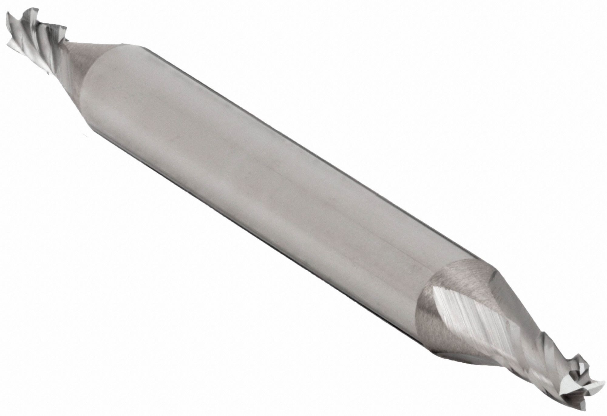 Square End Mill: Carbide, Double End, 4 Flute, 5/64" Mill Dia, 1/8" LOC, 1-1/2" OAL