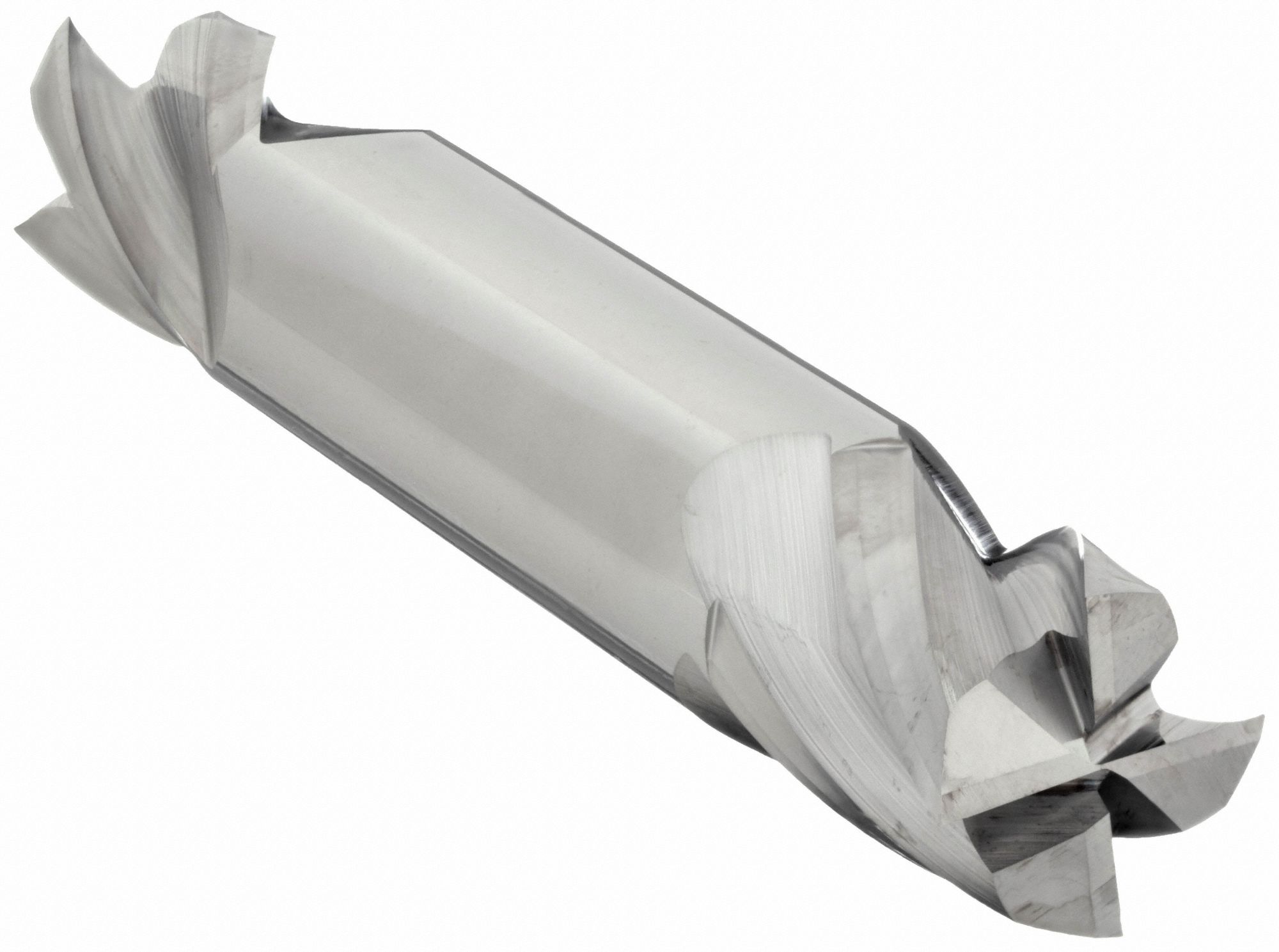 Square End Mill: Carbide, Double End, 4 Flute, 1/2" Mill Dia, 5/8" LOC, 3" OAL