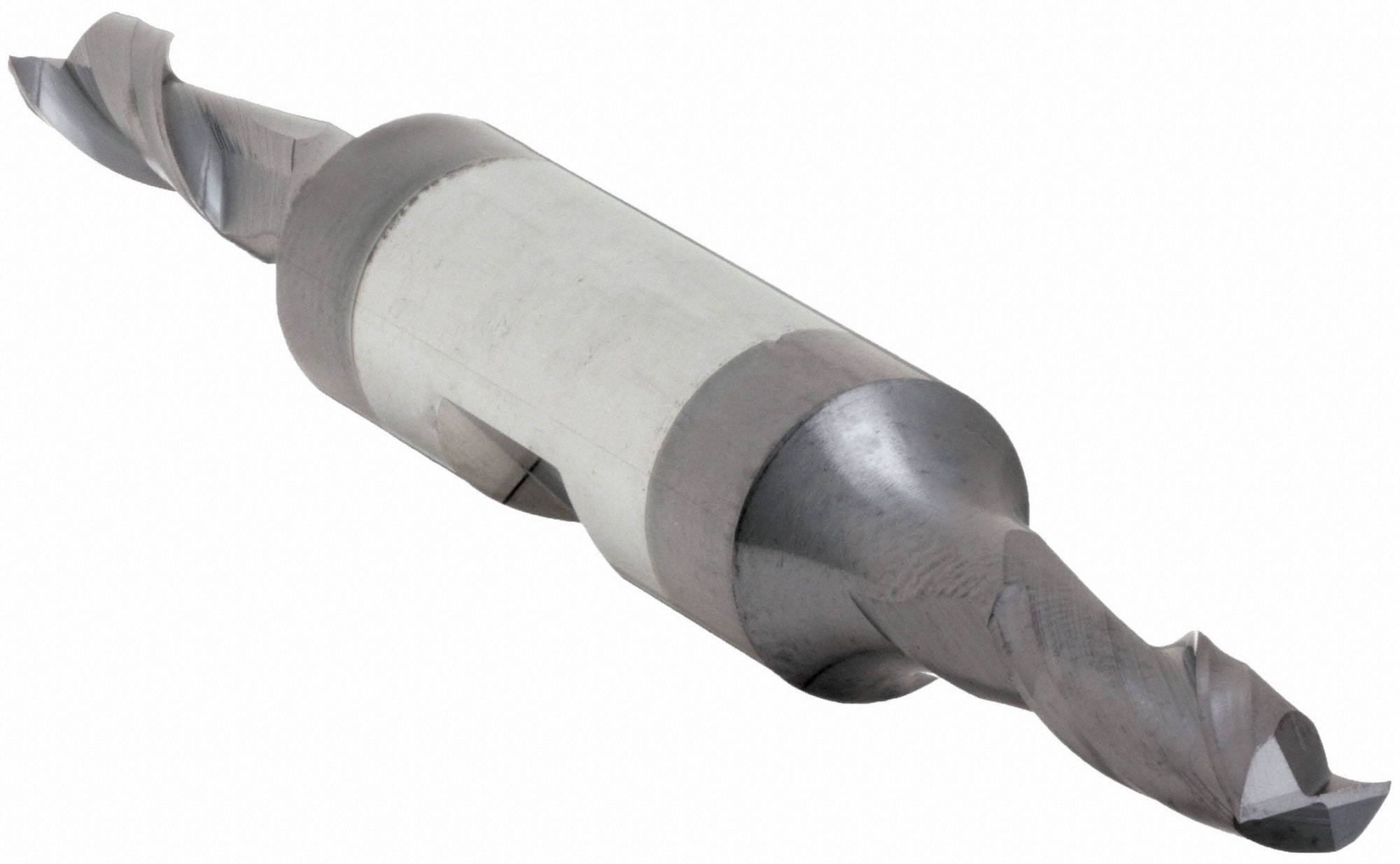 Square End Mill: Carbide, AlTiN Coated, Double End, 2 Flute, 5/16" Mill Dia