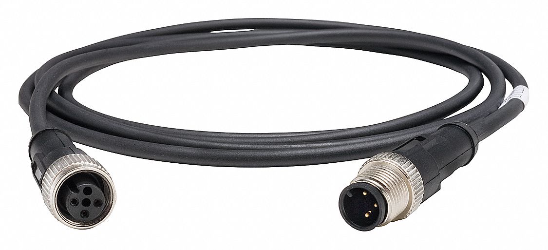 TELEMECANIQUE SENSORS Cordset M12 Male Straight X M12 Female Straight