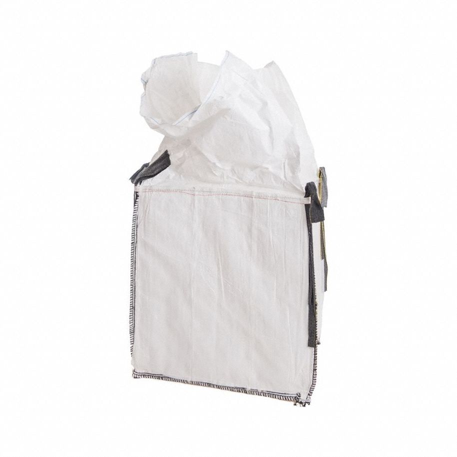 Bulk Bags: 40 in Outside Lg, 40 in Outside Wd, 42 in Outside Ht, 47 cu ft Volume Capacity, White