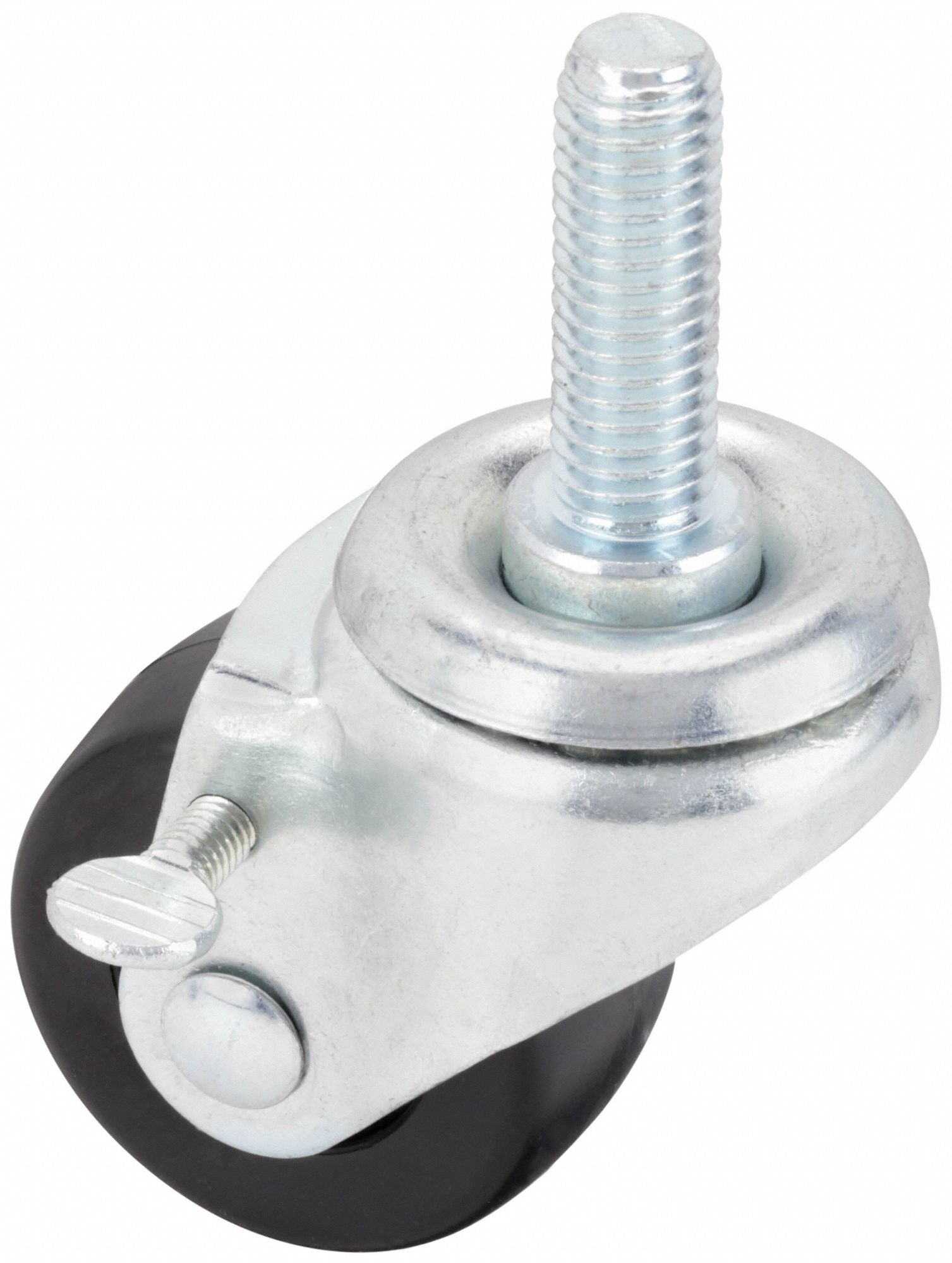 GRAINGER APPROVED General Purpose Threaded Stem Caster 2 in Wheel Dia