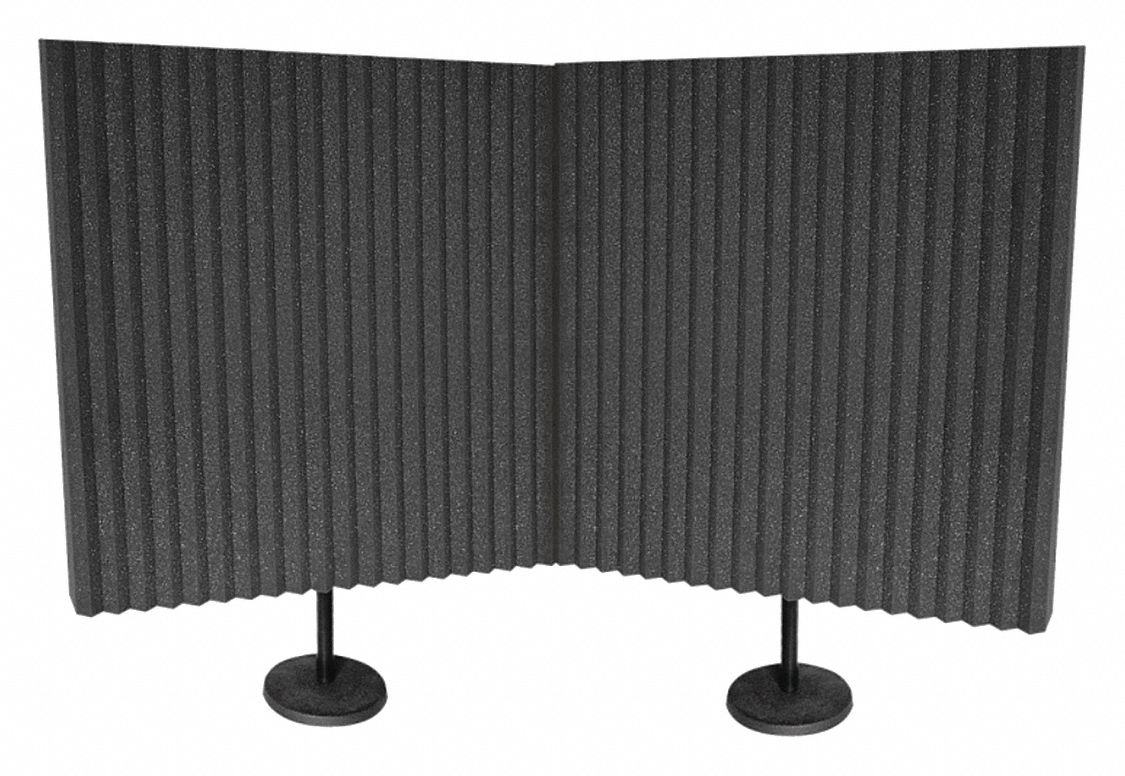 Acoustic Panel Polypropylene, Open Cell Polyurethane Foam, Polyester