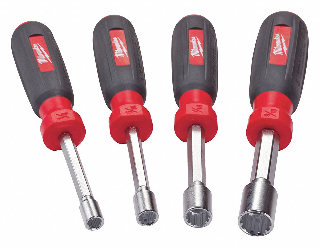 Hollow Shank Nut Driver Set