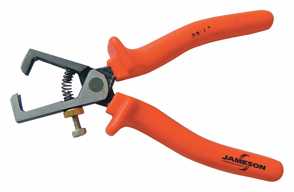 Wire Stripper, 6 AWG, 6-1/4 In