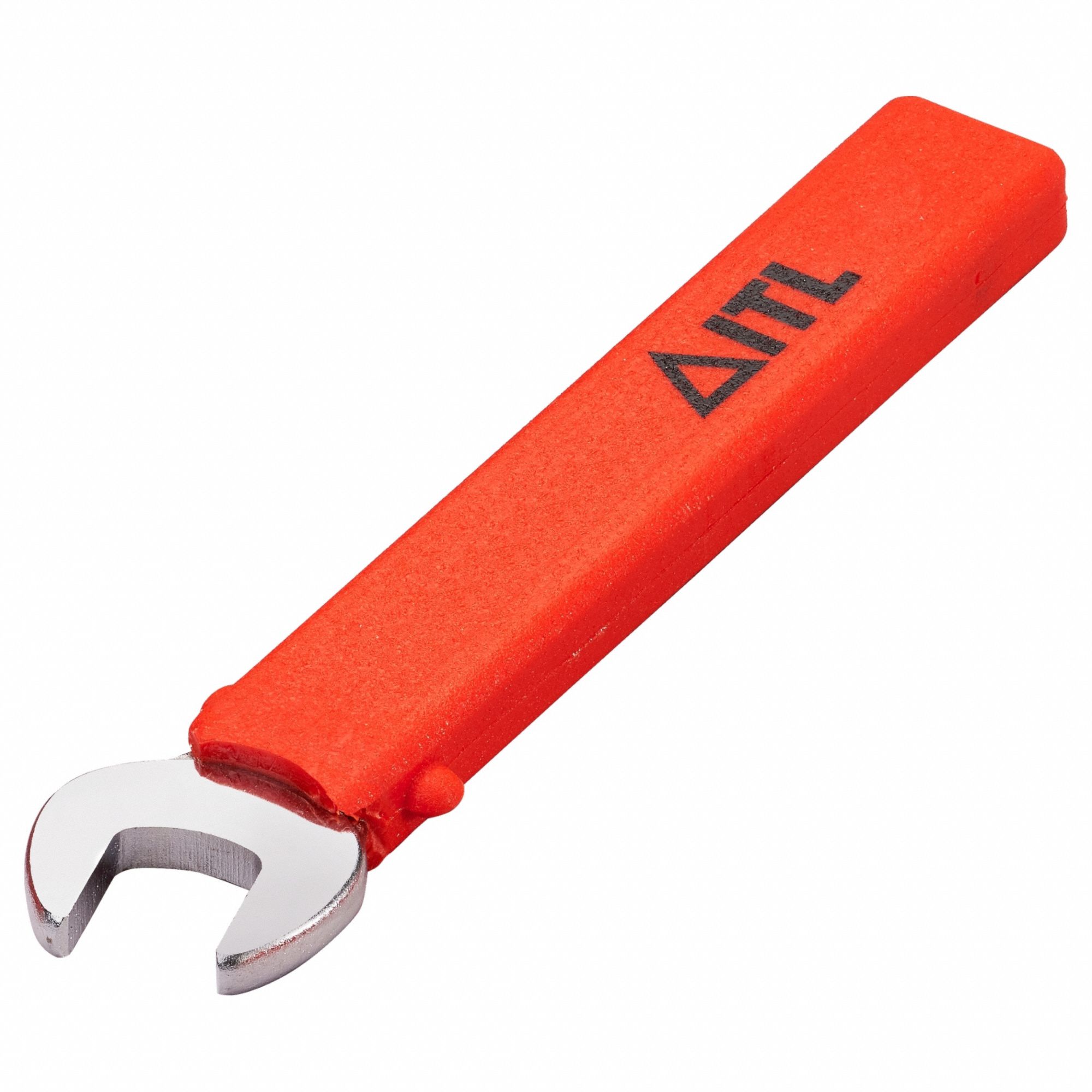 Open End Wrench: Alloy Steel, Chrome, 1/2 in Head Size, 5 1/2 in Overall Lg, Std, Insulated