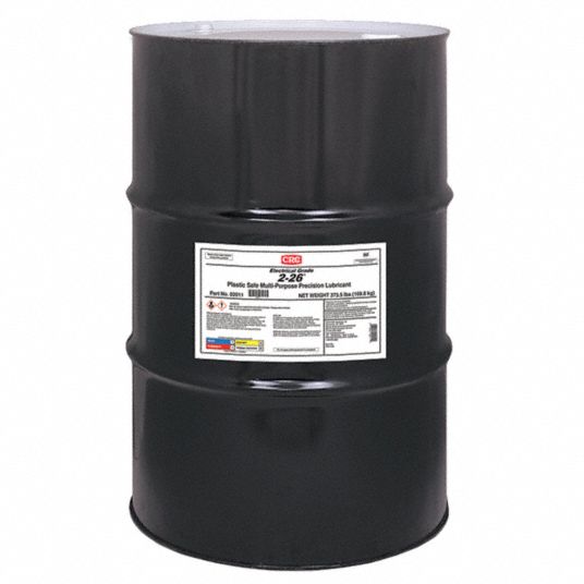 CRC Electrical Lubricant, -50° to 250°F, No Additives, Net Fill 55 gal ...