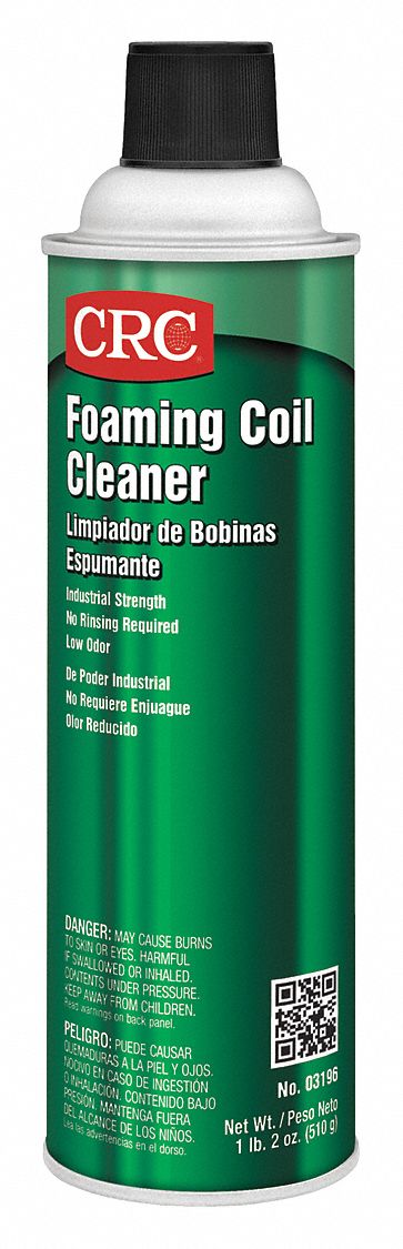 COIL CLEANER,AEROSOL SPRAY CAN,510 G NET