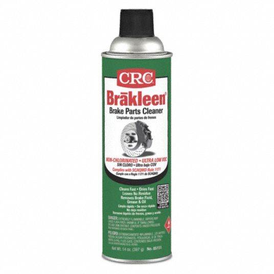 CRC Brake Parts Cleaner Solvent, 20 oz Cleaner Container Size
