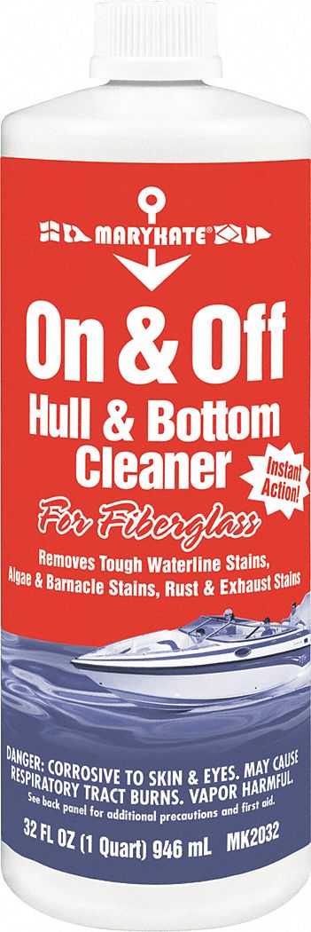 Hull and Bottom Cleaner, 32 oz, Jug