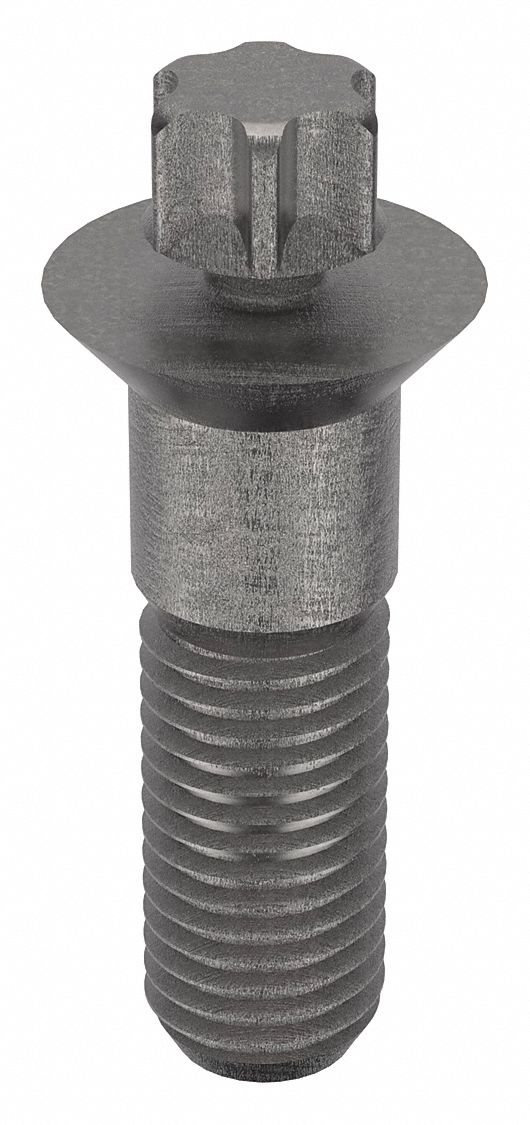 Camrail Bolt: 3/4"-10 Thread Size, 2 5/8 in lg, Cam Koat™, Grade 8, Alloy Steel, 10 PK