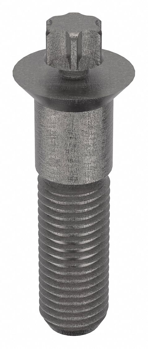 Camrail Bolt: 7/8"-9 Thread Size, 3 1/2 in lg, Cam Koat™, Grade 8, Alloy Steel, 60 PK