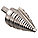STEP DRILL BIT, 5 HOLE SIZES, ⅞ IN TO 1⅜ IN, 1/16 IN STEP INCREMENTS, HEX SHANK