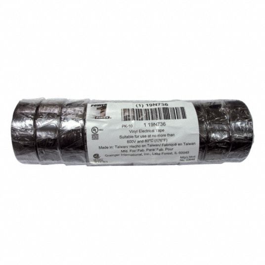 Gen Purpose, Approved Vendor, Insulating Electrical Tape - 19N736 ...