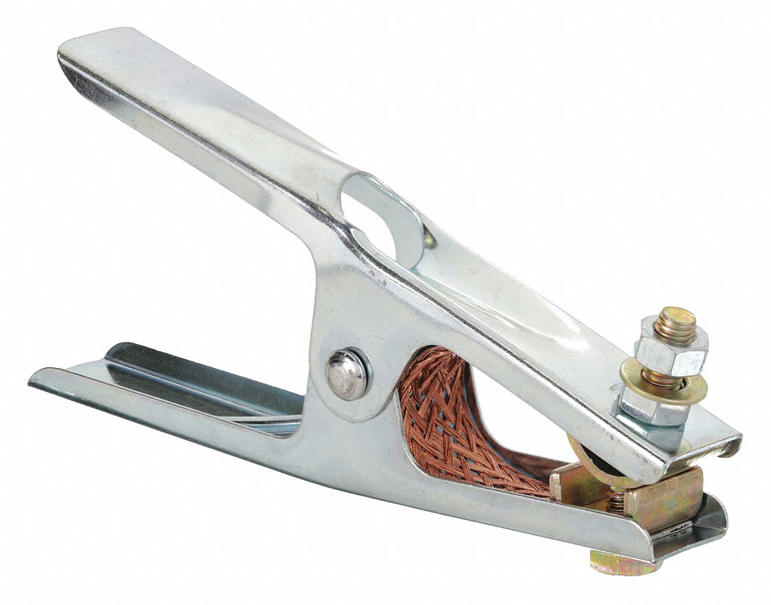 Ground Clamp, 5 AWG to 3 AWG, Steel