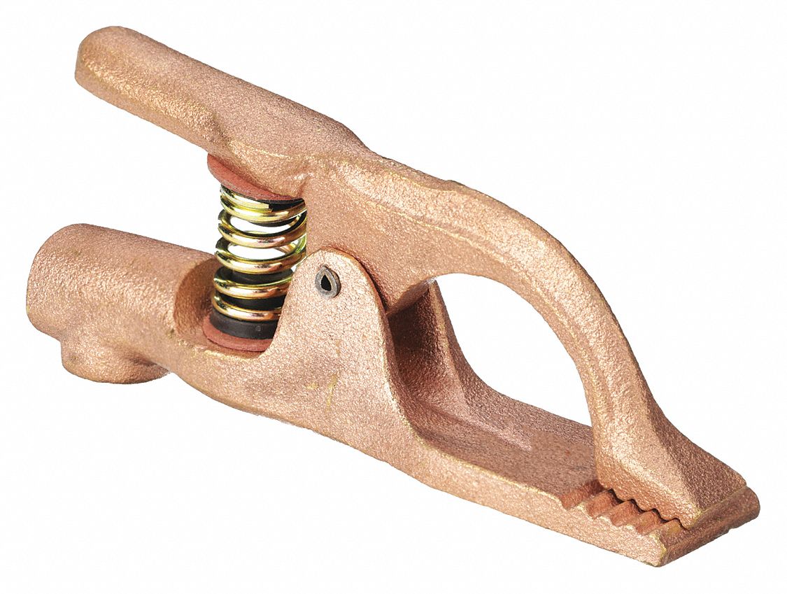 Ground Clamp, Brass, 3 AWG to 1 AWG