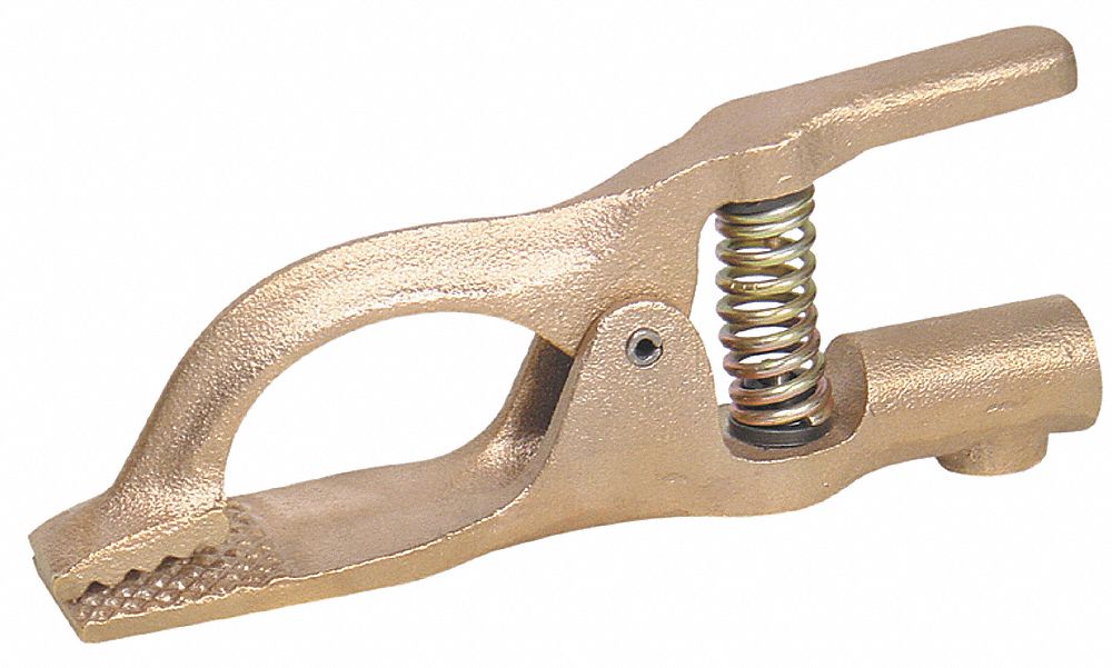 19N768 - Brass Ground Clamp 400A 1 1/2ln