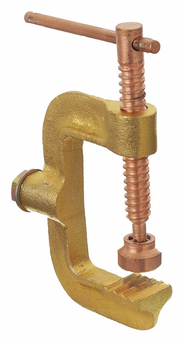 GROUND CLAMP 300A,JAW OPEN 2 1/2LN