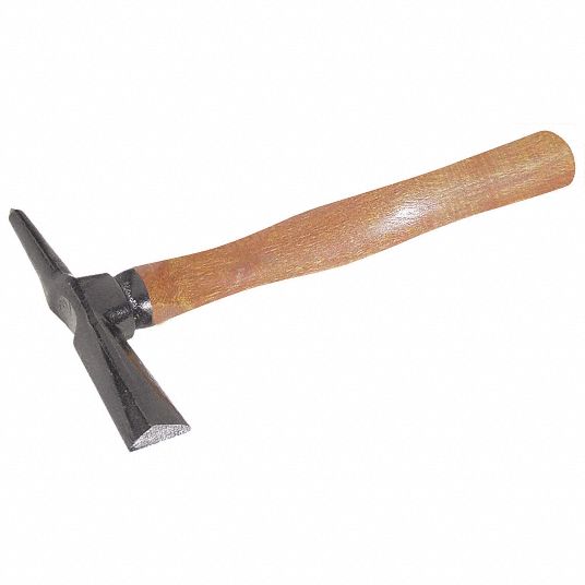 GRAINGER APPROVED Chipping Hammer, Cone & Chisel, Hickory 19N778
