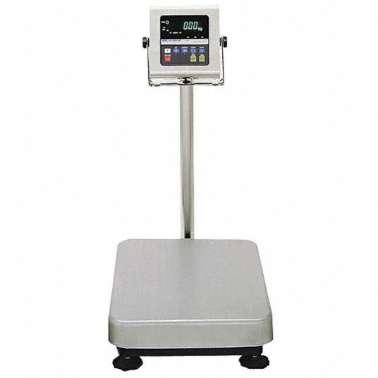 Floor Scale, VFD Scale Display, Weighing Units lb - Grainger
