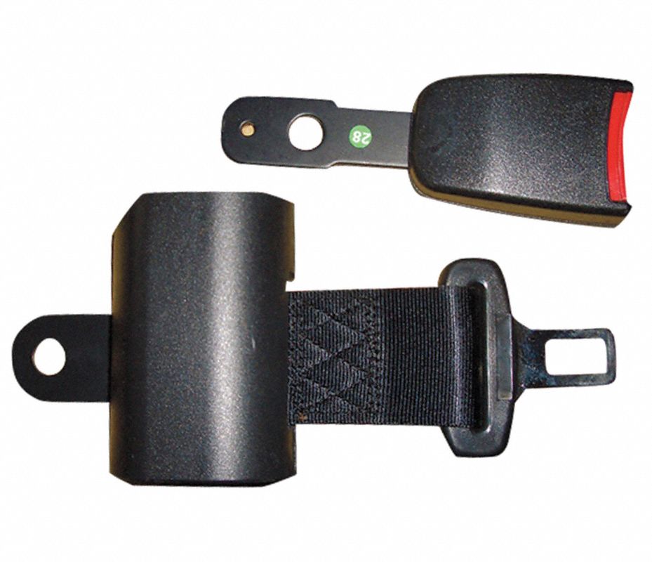 Cinturón De Seguridad Retráctil Ajustable Para Montacargas Y Tractor | 110 Cm | Correas De Alta Resistencia | Universal