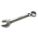 COMBINATION WRENCH, FORGED STEEL, FULL POLISH FINISH, ANTI-SLIP DESIGN, 3 11/32 IN L